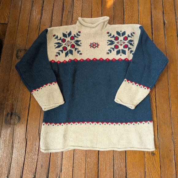 Vintage NWT Oversized Eddie Bauer Sweater - Picture 1 of 3
